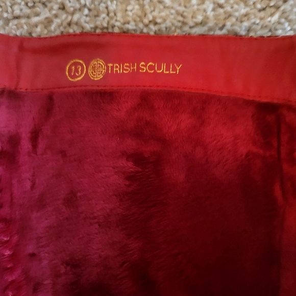 ♥️NWT♥️ TRISH SCULLY GIRLS CRIMSON BOOTS - Picture 13 of 16